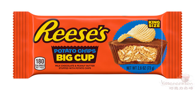 美国 Reese’s 锐滋薯片花生酱夹心牛奶巧克力杯 美国 Reese’s 锐滋薯片花生酱夹心牛奶巧克力杯