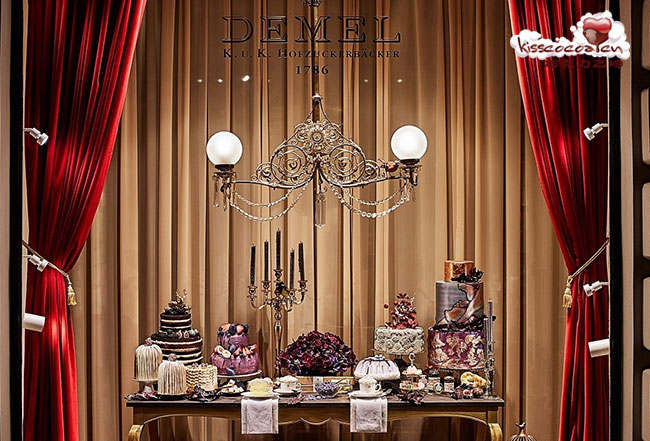 维也纳 DEMEL 德梅尔咖啡馆橱窗 维也纳 DEMEL 德梅尔咖啡馆橱窗