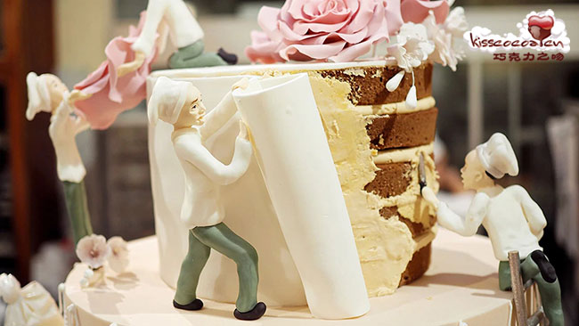 维也纳 DEMEL 德梅尔咖啡馆甜品店的蛋糕制作2 维也纳 DEMEL 德梅尔咖啡馆甜品店的蛋糕制作2