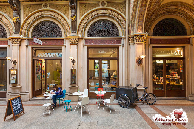 奥地利 Xocolat 巧克力维也纳 Passage des Palais Ferstel 费斯特尔宫通道的专卖店 奥地利 Xocolat 巧克力维也纳 Passage des Palais Ferstel 费斯特尔宫通道的专卖店