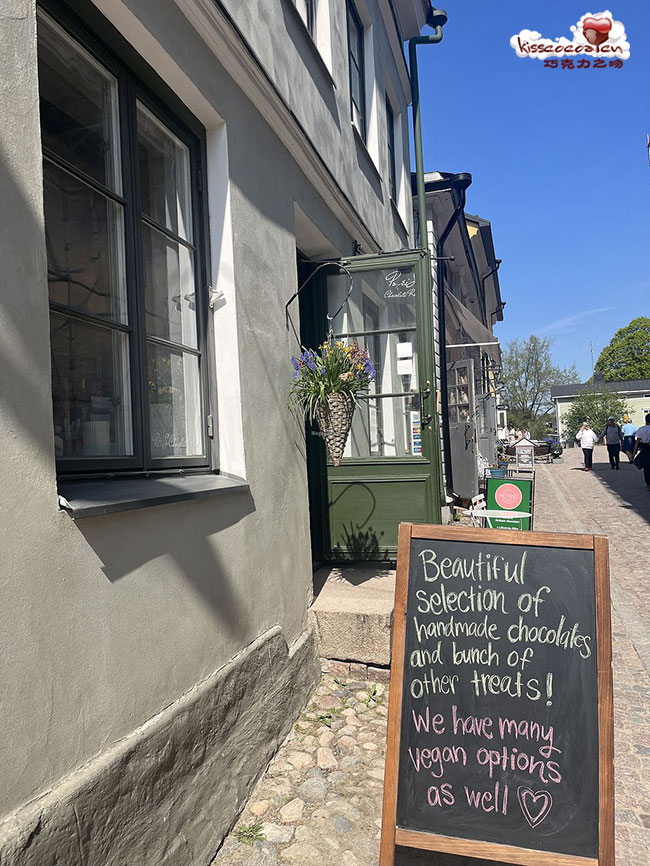 芬兰 Porvoo 波尔沃小镇的 PETRIS 巧克力屋