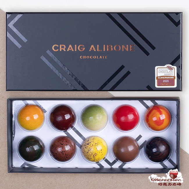 挪威 CRAIG ALIBONE 克雷格·阿利博恩的特色巧克力选集盒