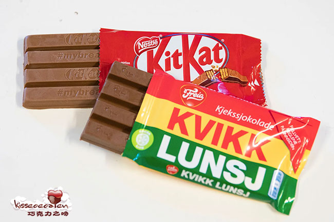 Freia Kvikk Lunsj 奎克·伦斯巧克力