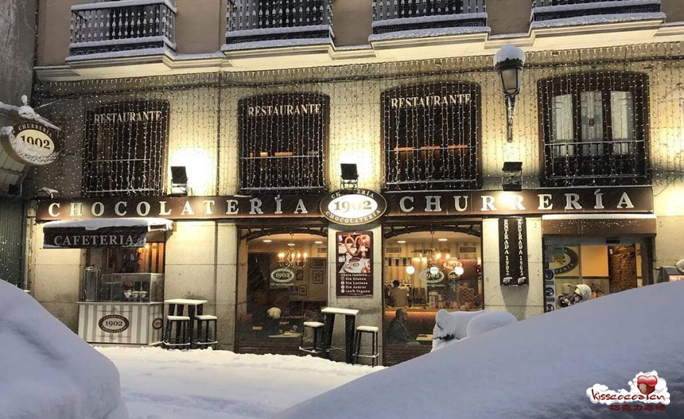西班牙马德里 CHURRERIA 1902 CHOCOLATERIA 1902 巧克力店