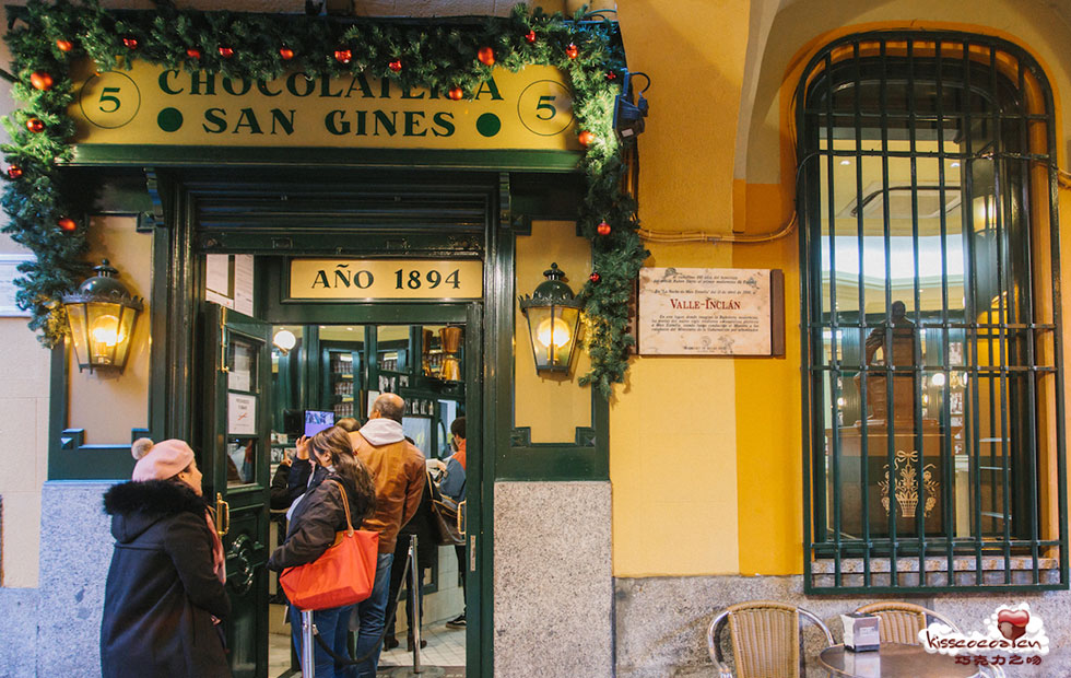 西班牙马德里最古老的巧克力店 Chocolateria SAN GINES 圣希内斯巧克力店 西班牙马德里最古老的巧克力店 Chocolateria SAN GINES 圣希内斯巧克力店
