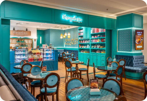 巴西圣保罗 Brigaderia 甜品店