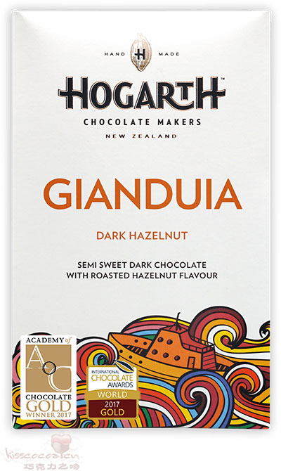 新西兰 HOGARTH 霍加斯
Gianduia 吉安杜佳
榛子黑巧克力 70克 新西兰 HOGARTH 霍加斯
Gianduia 吉安杜佳
榛子黑巧克力 70克