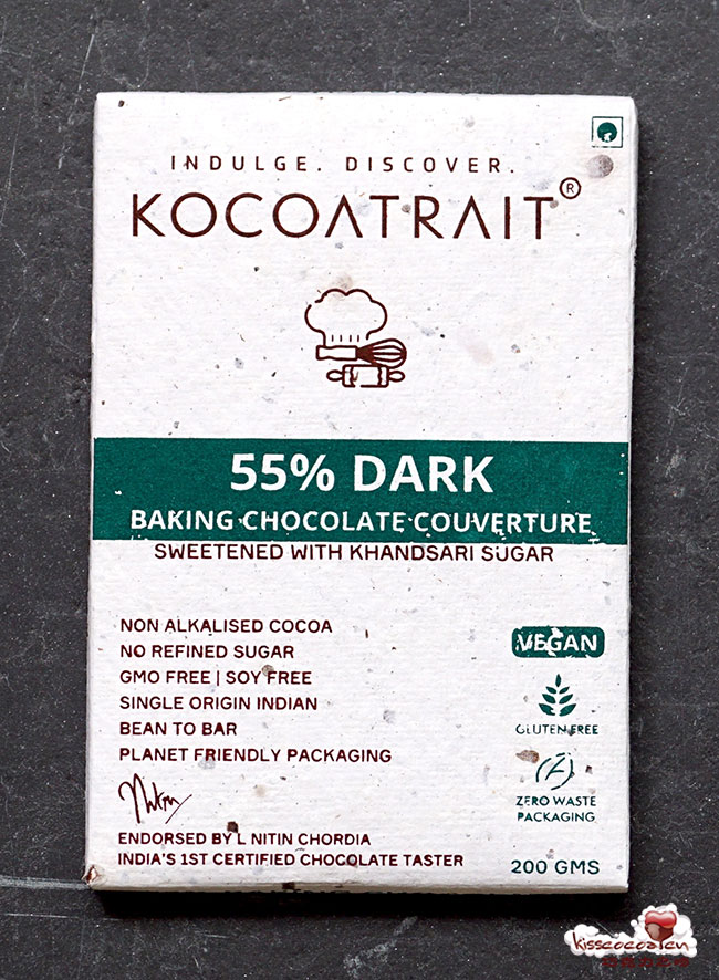 印度 KOCOATRAIT 可可特雷 70% 黑巧克力
烘焙用巧克力考维曲