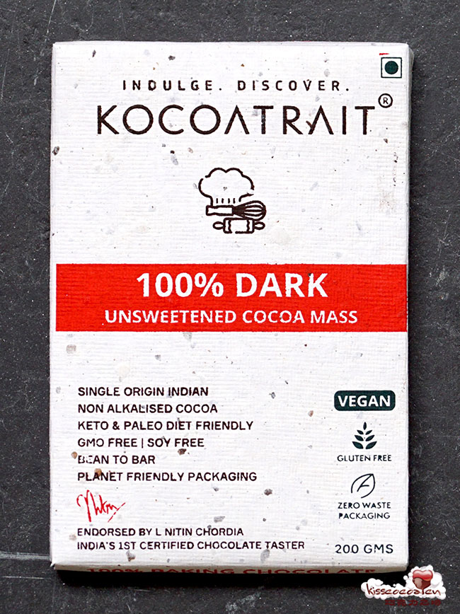 印度 KOCOATRAIT 可可特雷 70% 黑巧克力
烘焙用巧克力考维曲