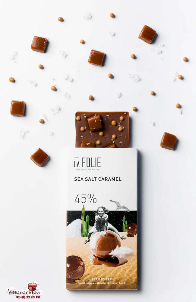印度 LA FOLIE 拉弗利 LA FOLIE Sea Salt Caramel 45% 海盐焦糖牛奶巧克力 印度 LA FOLIE 拉弗利 LA FOLIE Sea Salt Caramel 45% 海盐焦糖牛奶巧克力2