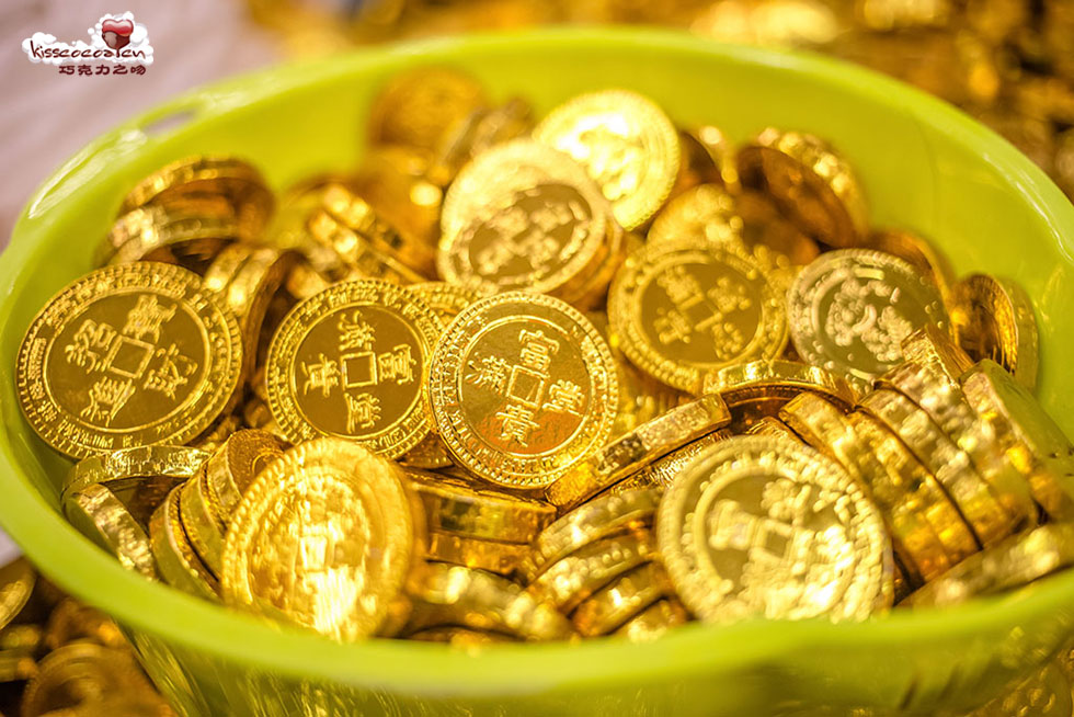 通宝金币巧克力