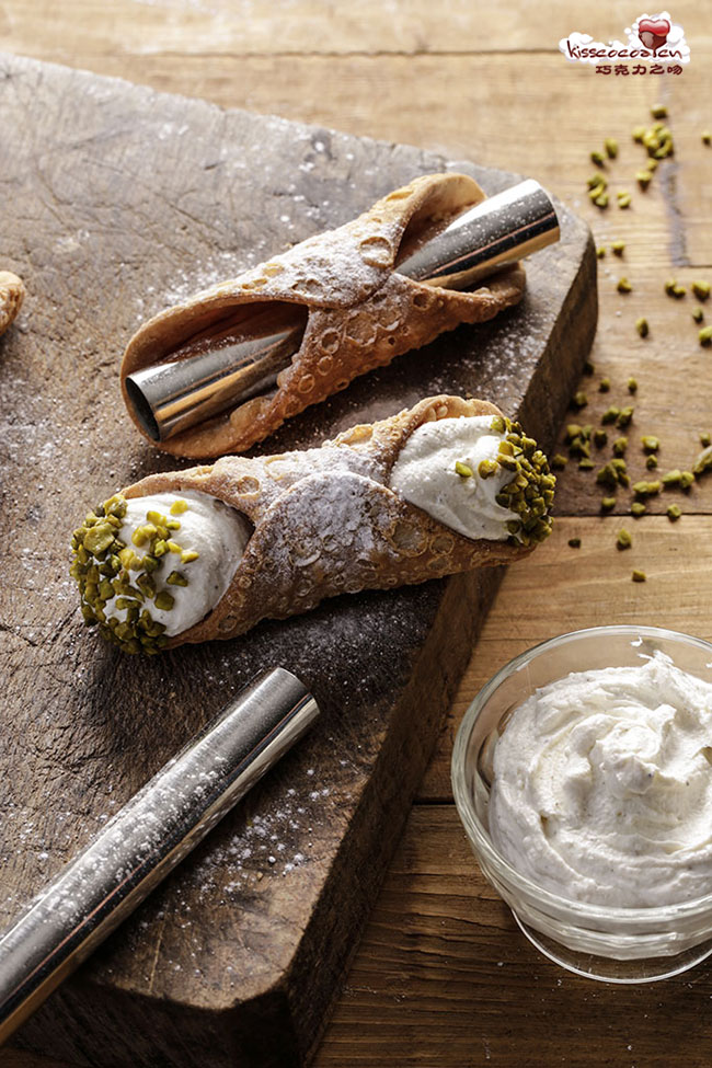 Sicilian cannoli 西西里卡诺里,西西里奶油甜馅煎饼卷4