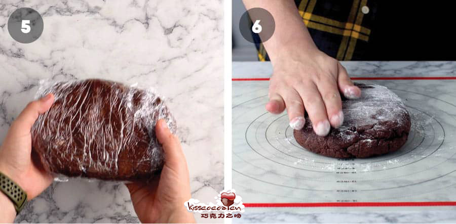 Alfajores de chocolate 巧克力阿法奇朵制作15