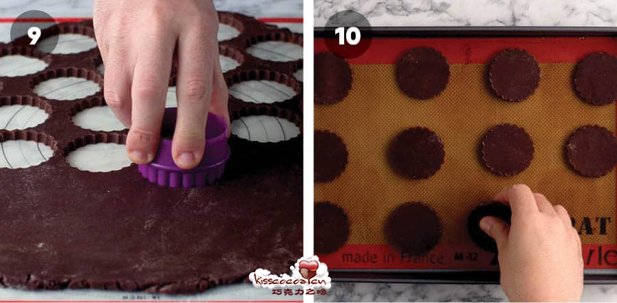 Alfajores de chocolate 巧克力阿法奇朵制作17