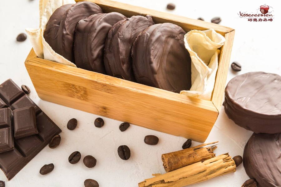 Alfajores de chocolate 巧克力阿法奇朵制作27