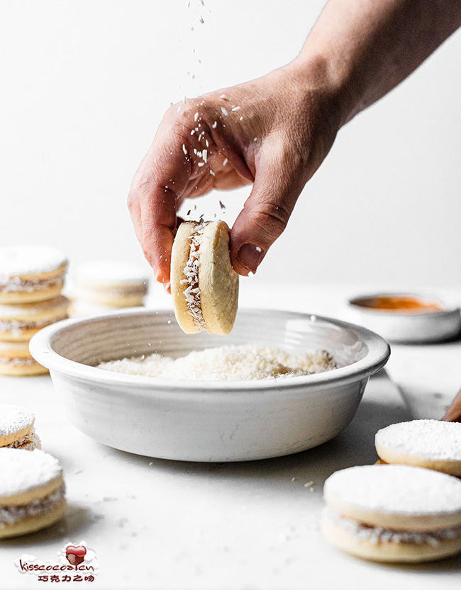 阿根廷最传统最受欢迎的 Alfajor de maicena 玉米面阿法奇朵制作34