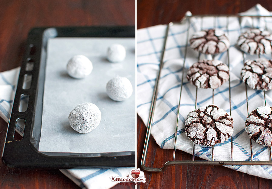 Chocolate Crackle Cookies
巧克力裂纹曲奇饼干5