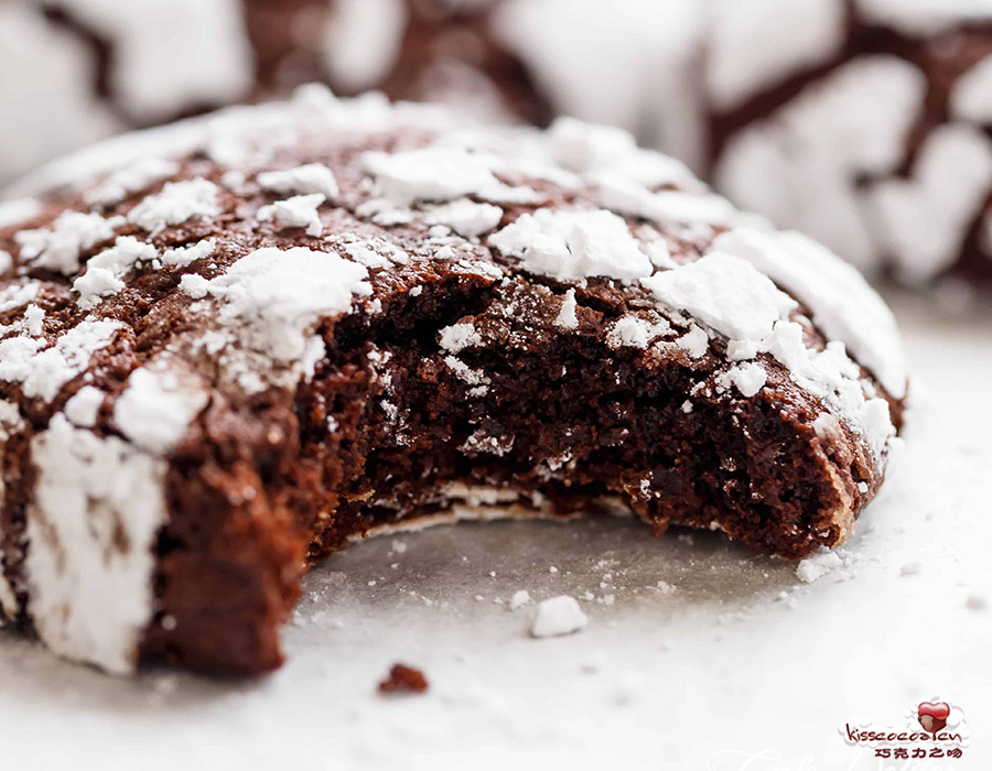 Chocolate Crackle Cookies
巧克力裂纹曲奇饼干7