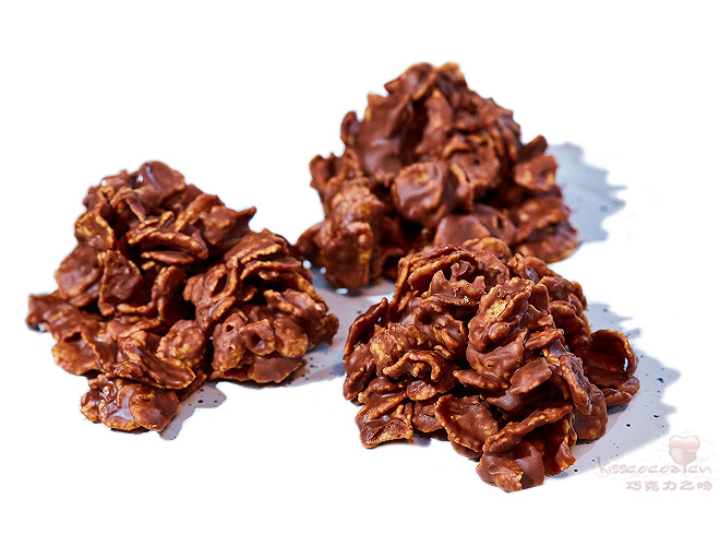 巧克力玫瑰花 Roses des Sables 巧克力玉米片饼干2