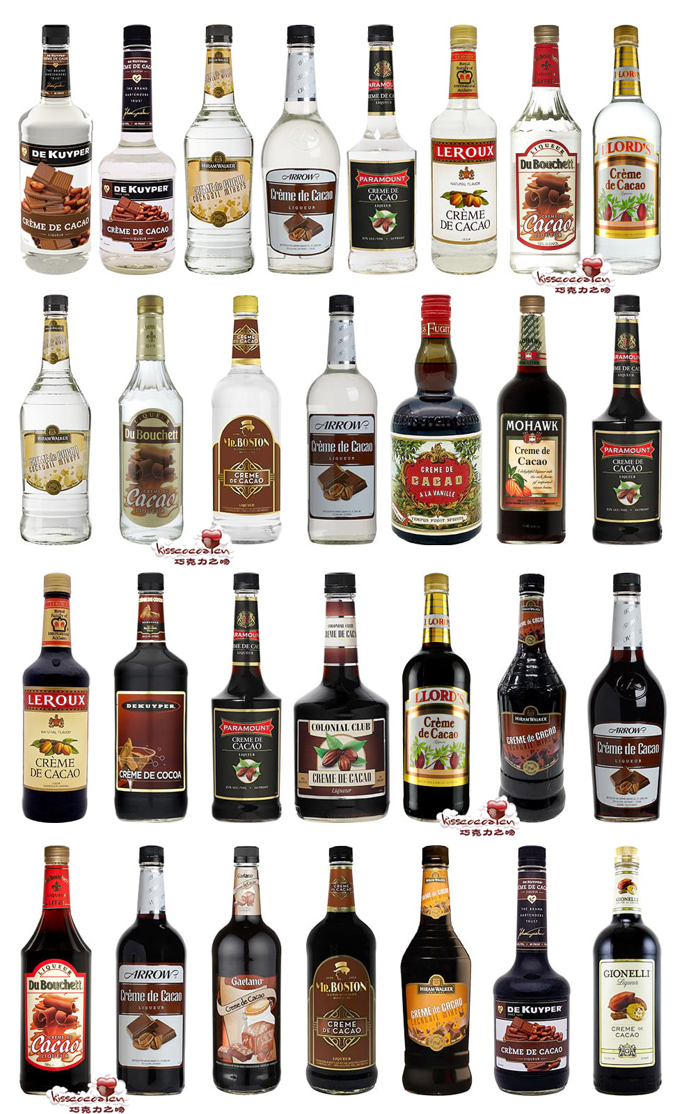 Creme de cacao 可可甜酒1
