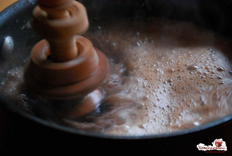 传统的墨西哥热巧克力 Champurrado 尚普拉多 Molinillo 少不了莫利尼略9