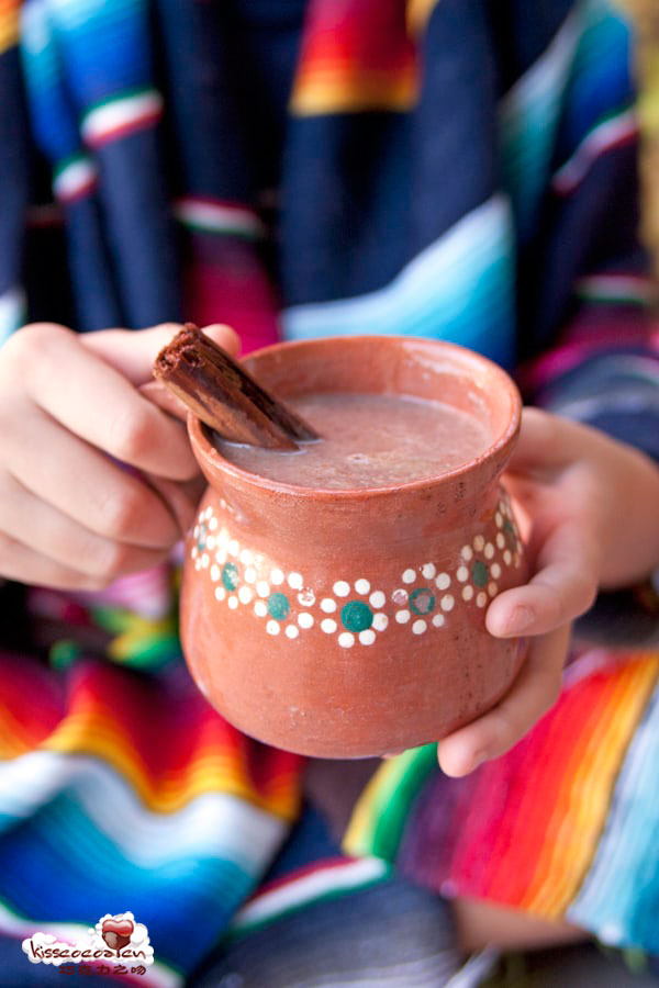 传统的墨西哥热巧克力 Champurrado