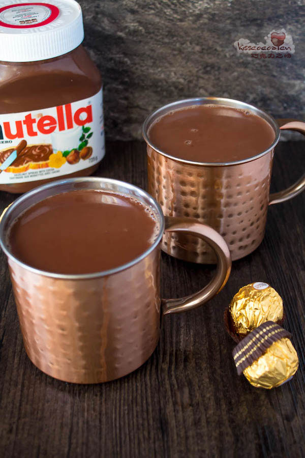 Nutella 能多益巧克力酱热巧克力