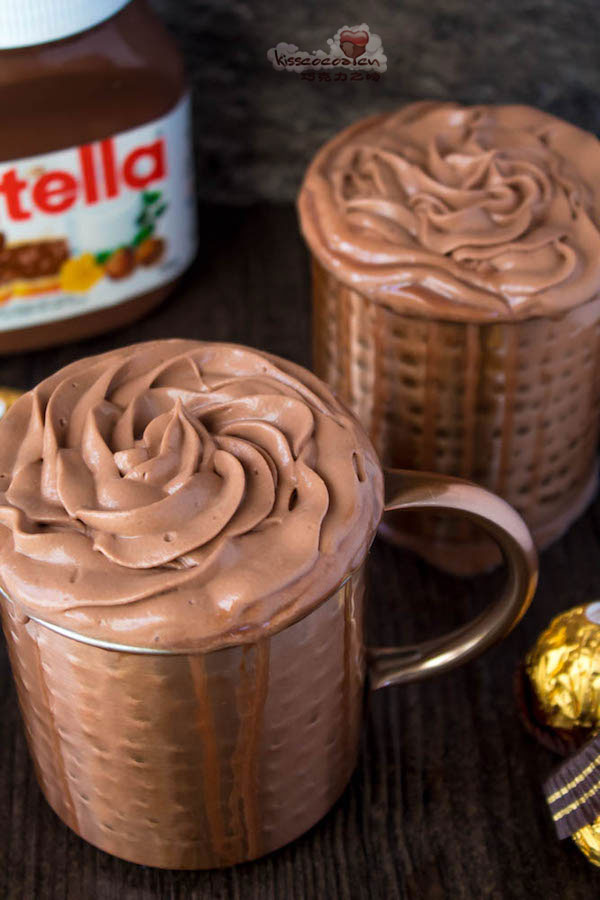 Nutella 能多益巧克力酱热巧克力