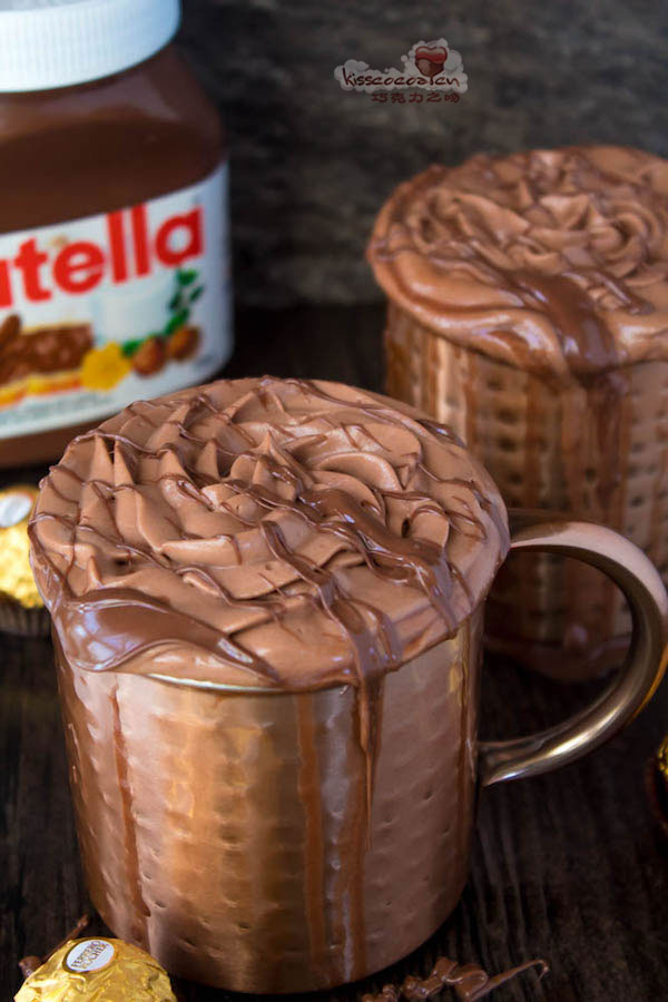 Nutella 能多益巧克力酱热巧克力