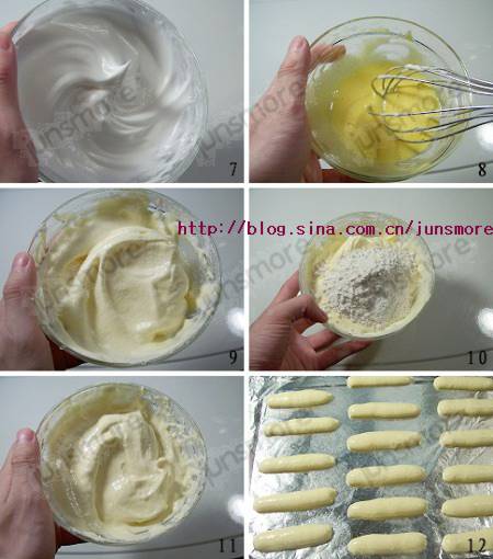 手指饼干制作过程